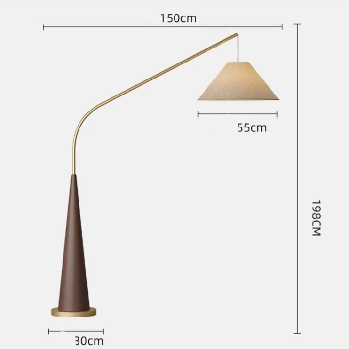 VEREZ Modern Floor Lamp