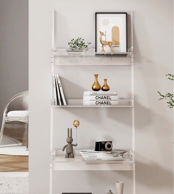 THALITA Modern Transparent Ladder Shelf