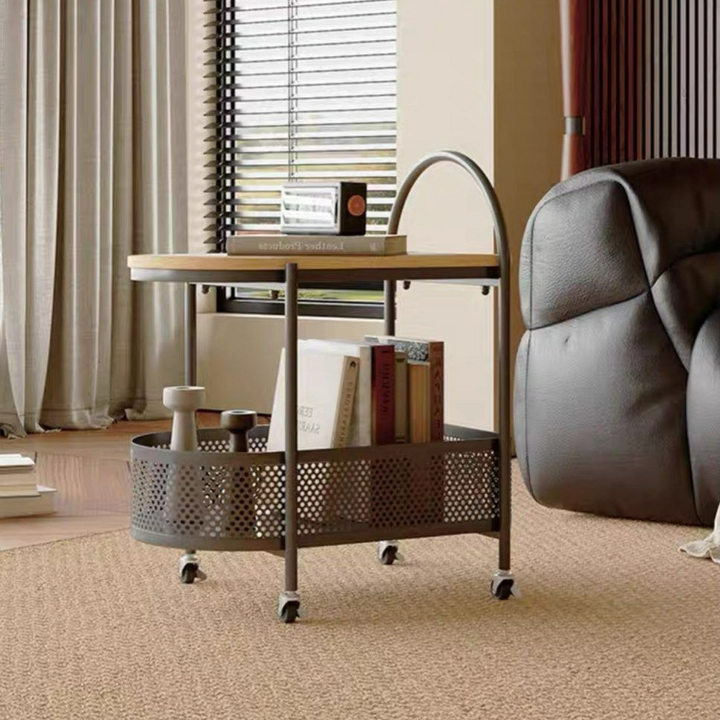 BENE Japandi Mobile Side Table