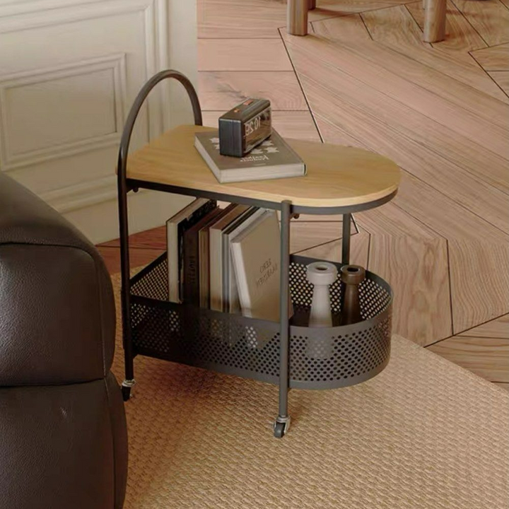 BENE Japandi Mobile Side Table