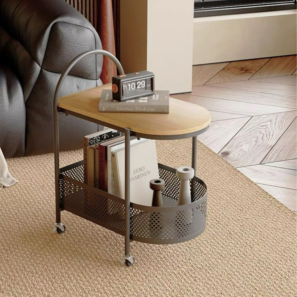 BENE Japandi Mobile Side Table