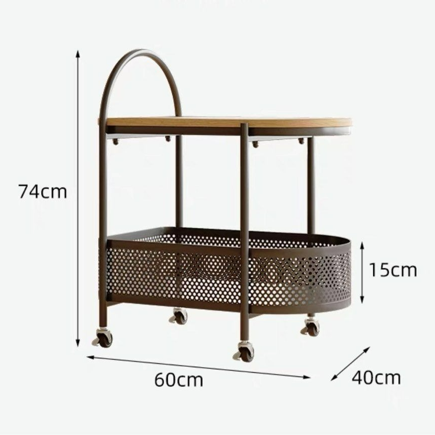 BENE Japandi Mobile Side Table