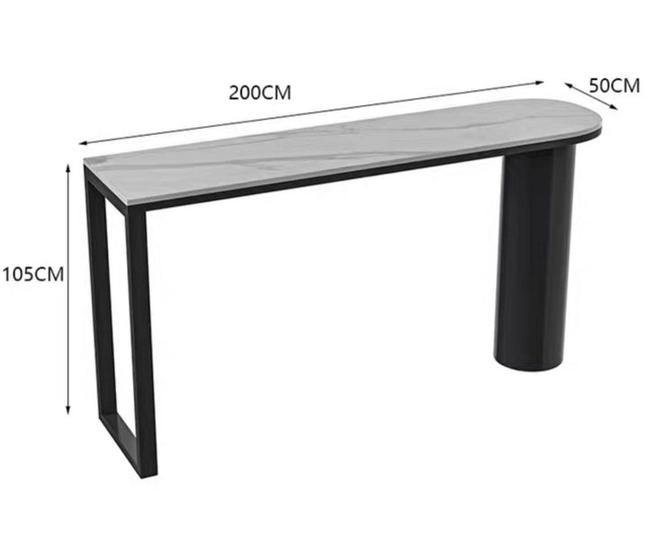 LOMA Modern Sintered Stone Bar Table
