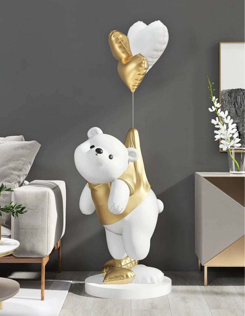 VESA Modern Bear Decorative Figurine