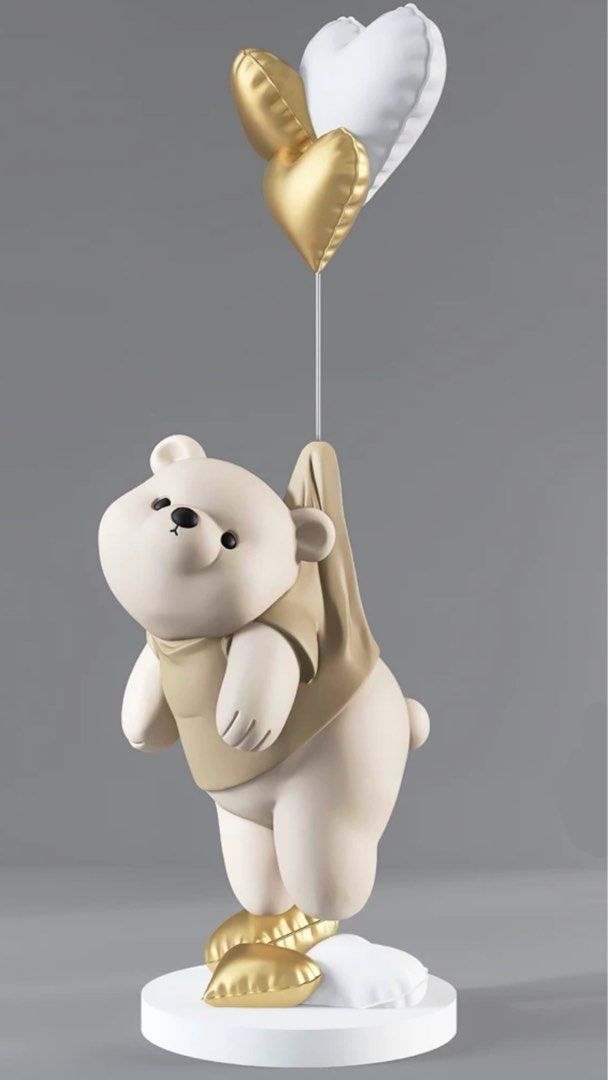VESA Modern Bear Decorative Figurine