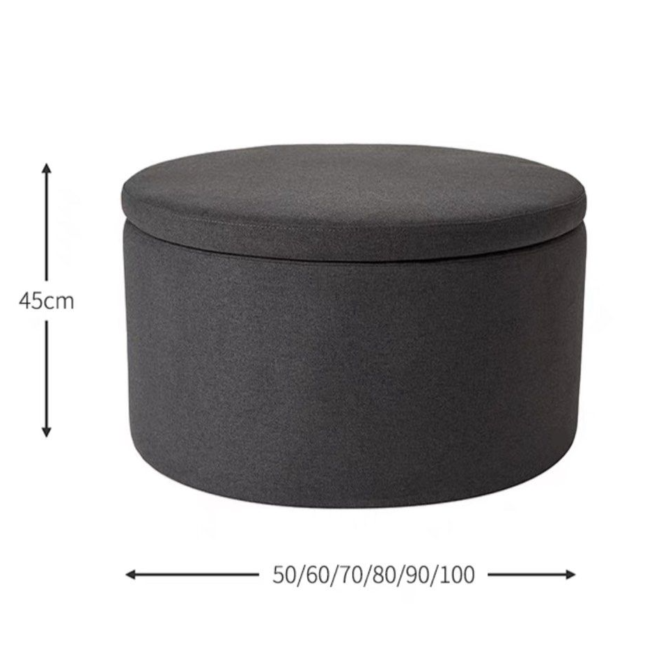 LUCIEN Modern Storage Ottoman