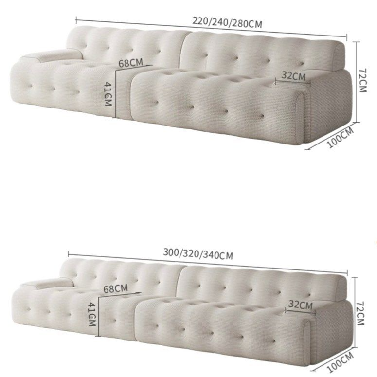 MORRICA Modern Fabric Sofa