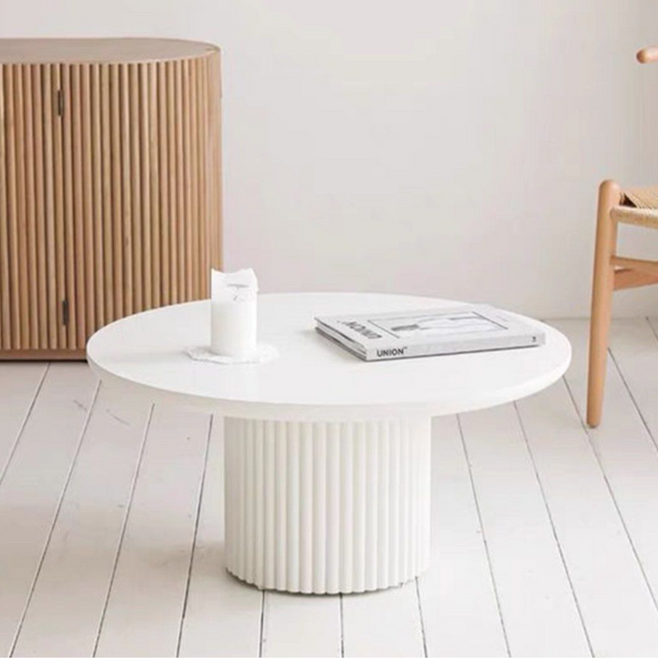 PELZY Modern Round Coffee Table