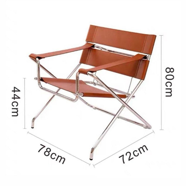 HANNAH Modern Leather Lounge Chair