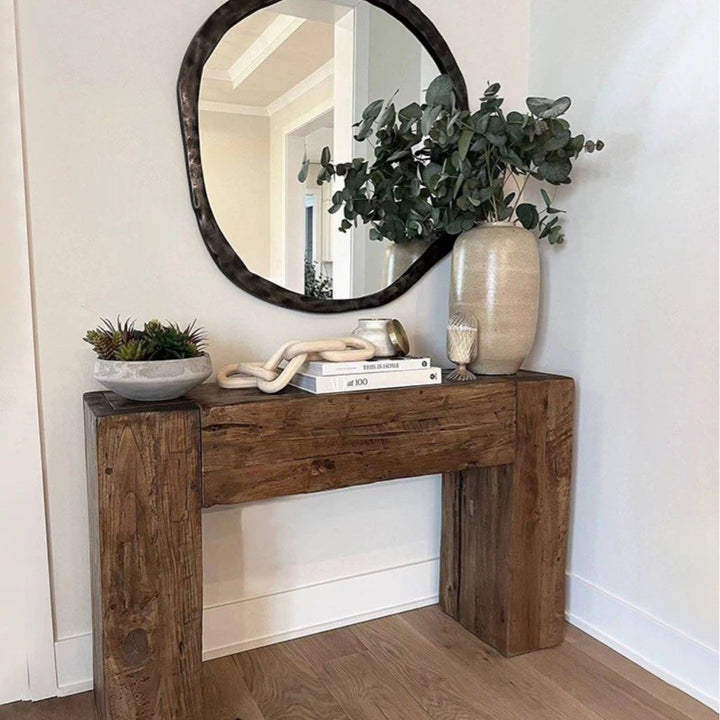 WINSLOW Rustic Solid Wood Console Table