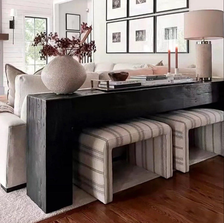 WINSLOW Rustic Solid Wood Console Table