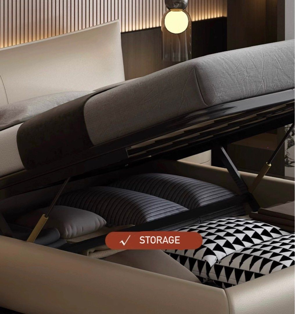 VETOR Modern Leather Bedframe