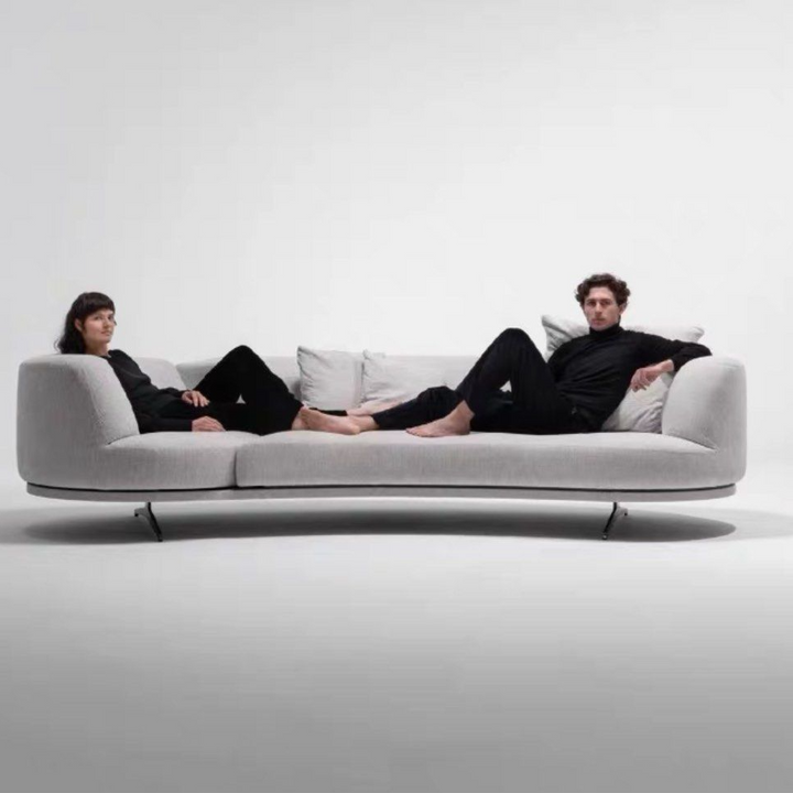 FENDRIX Modern Swivel Chair Curve Sofa
