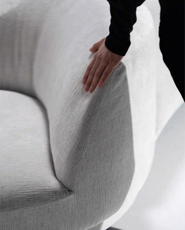 FENDRIX Modern Swivel Chair Curve Sofa
