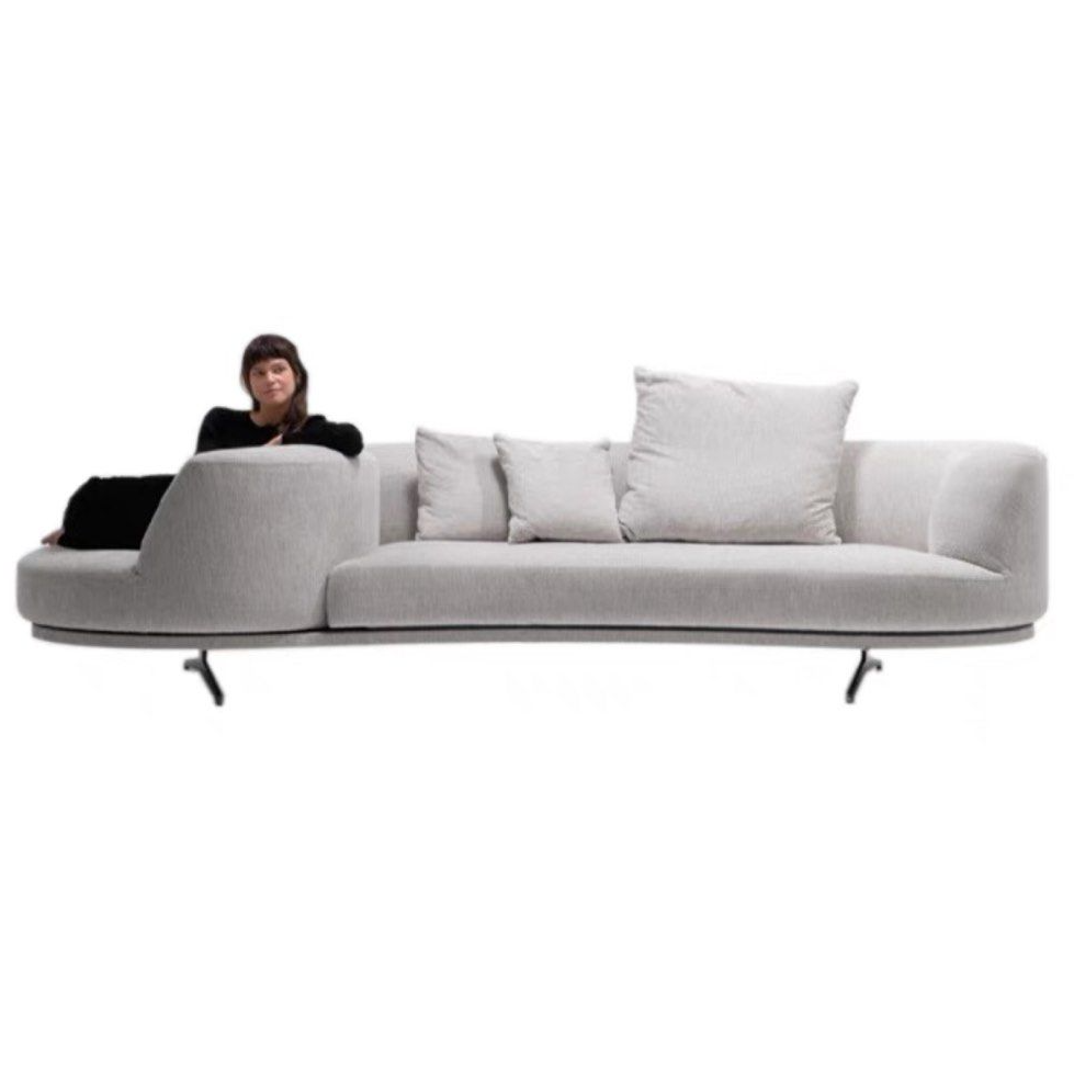 FENDRIX Modern Swivel Chair Curve Sofa