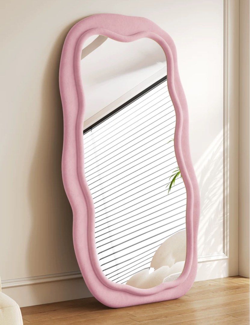 VICI Modern Full Length Velvet Mirror