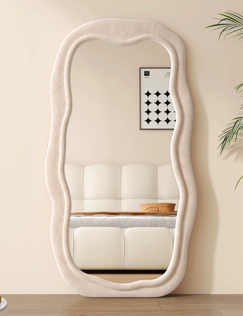 VICI Modern Full Length Velvet Mirror