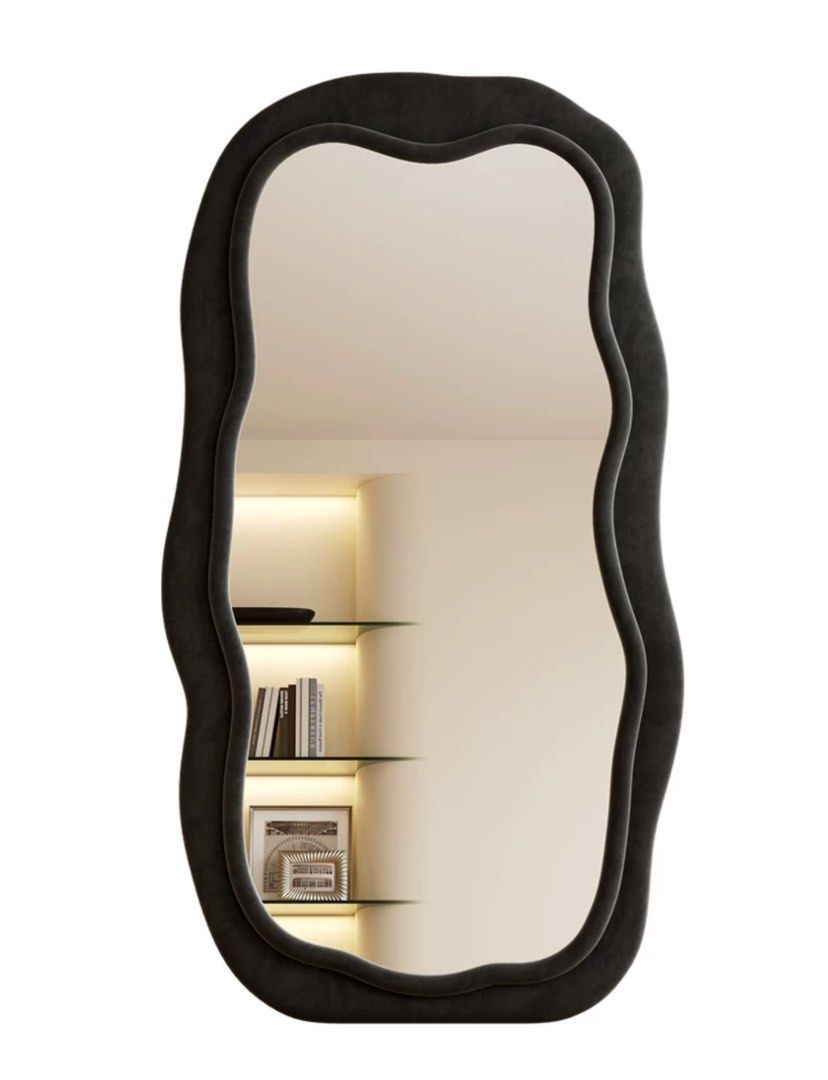 VICI Modern Full Length Velvet Mirror