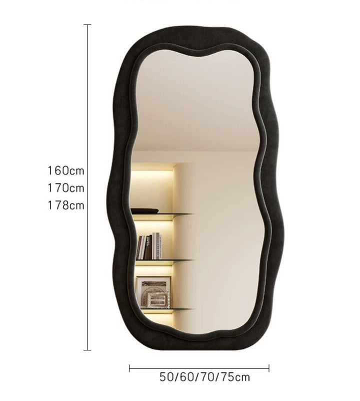VICI Modern Full Length Velvet Mirror