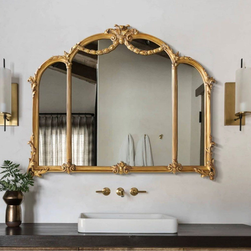 VICTORIAN Tri Fold Wall Mirror