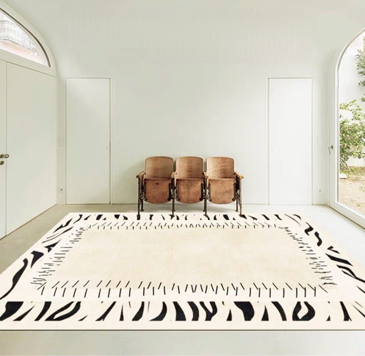 ERESTOR Modern Waterproof Beige Rug