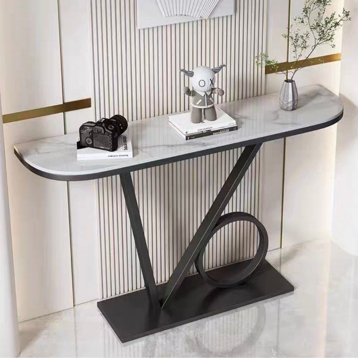 ELODIE Modern Marble Console Table