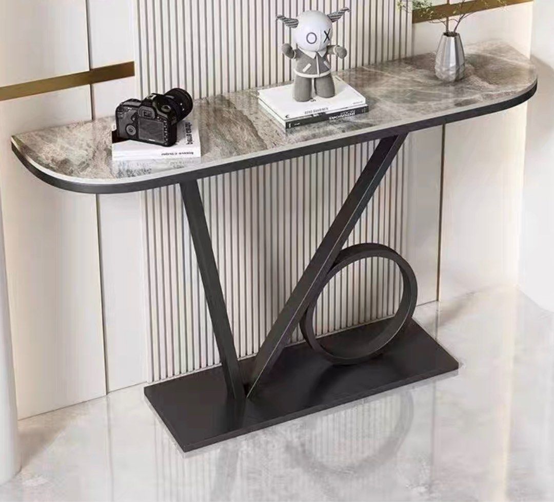 ELODIE Modern Marble Console Table