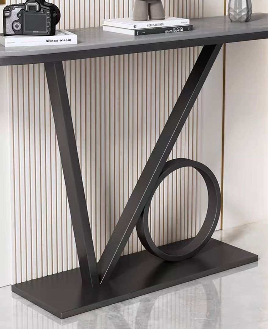 ELODIE Modern Marble Console Table