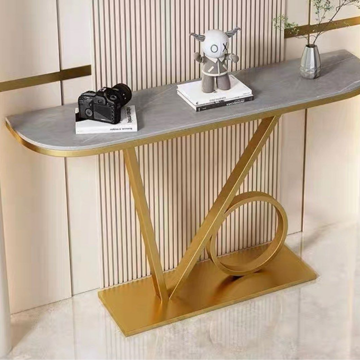 ELODIE Modern Marble Console Table