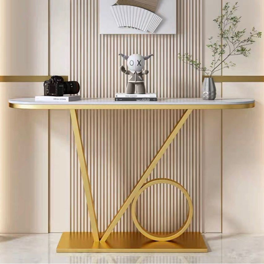 ELODIE Modern Marble Console Table