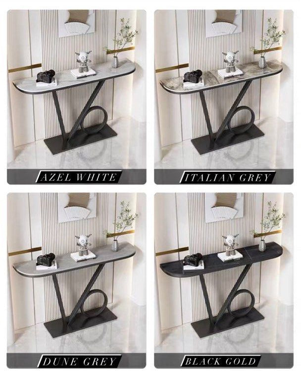 ELODIE Modern Marble Console Table