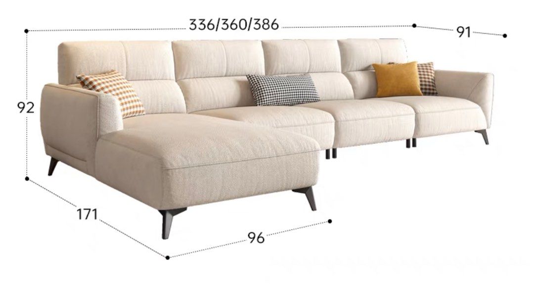 VARELLO Modern Fabric Sofa