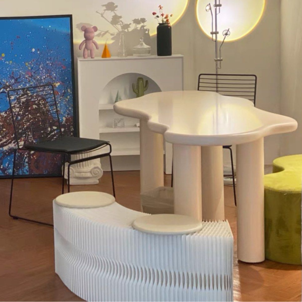 FIACHRA Modern Irregular Dining Table