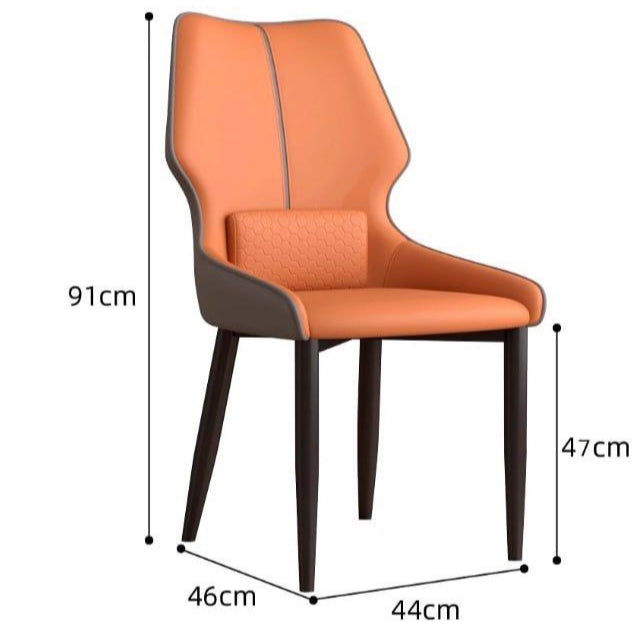 MARRINA Modern Leather Dining Chair