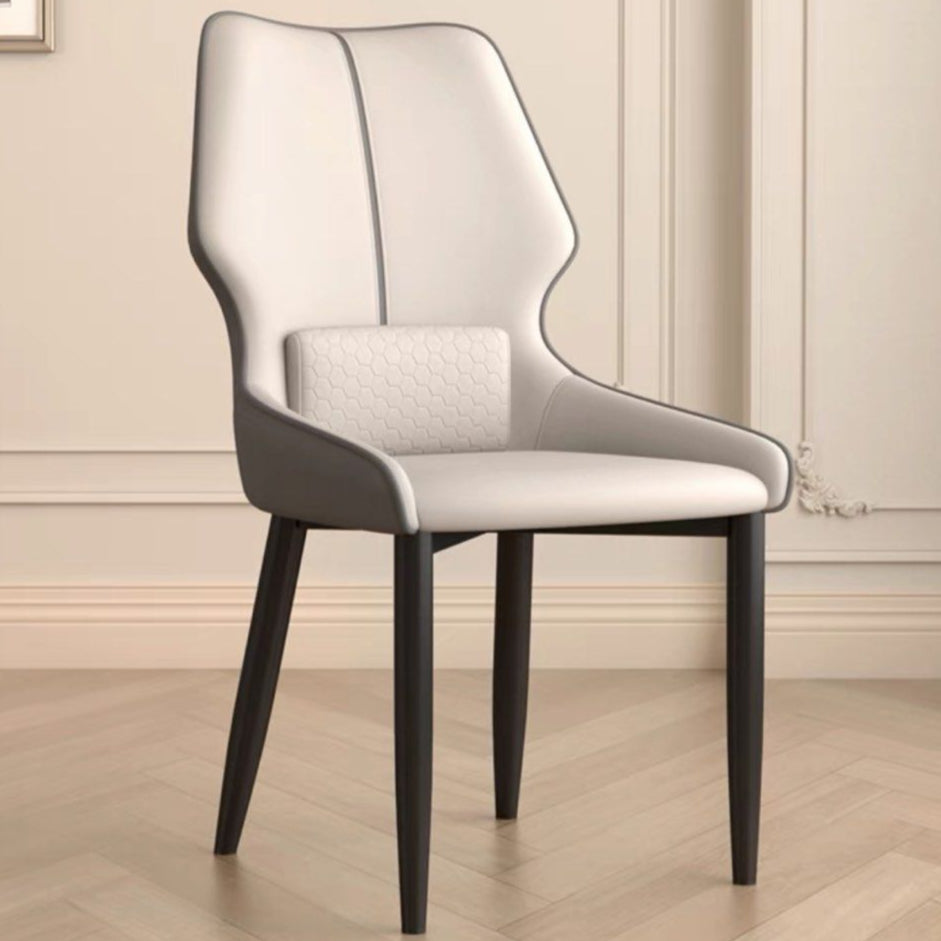 MARRINA Modern Leather Dining Chair