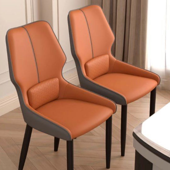 MARRINA Modern Leather Dining Chair