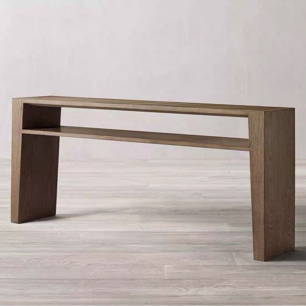 VOGE Vintage Solid Wood Console Table