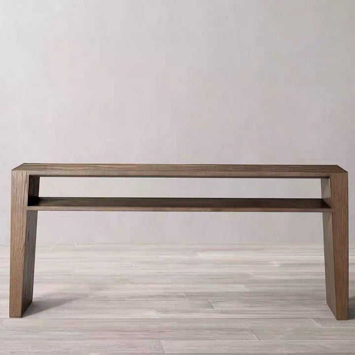 VOGE Vintage Solid Wood Console Table