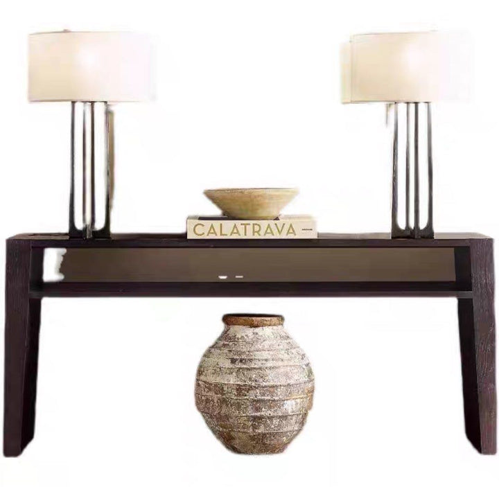 VOGE Vintage Solid Wood Console Table