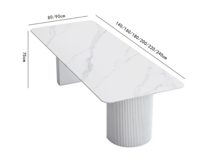 PHILLIP Modern Sintered Stone Office Table