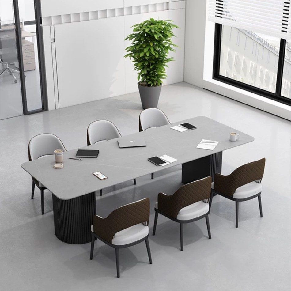 PHILLIP Modern Sintered Stone Office Table