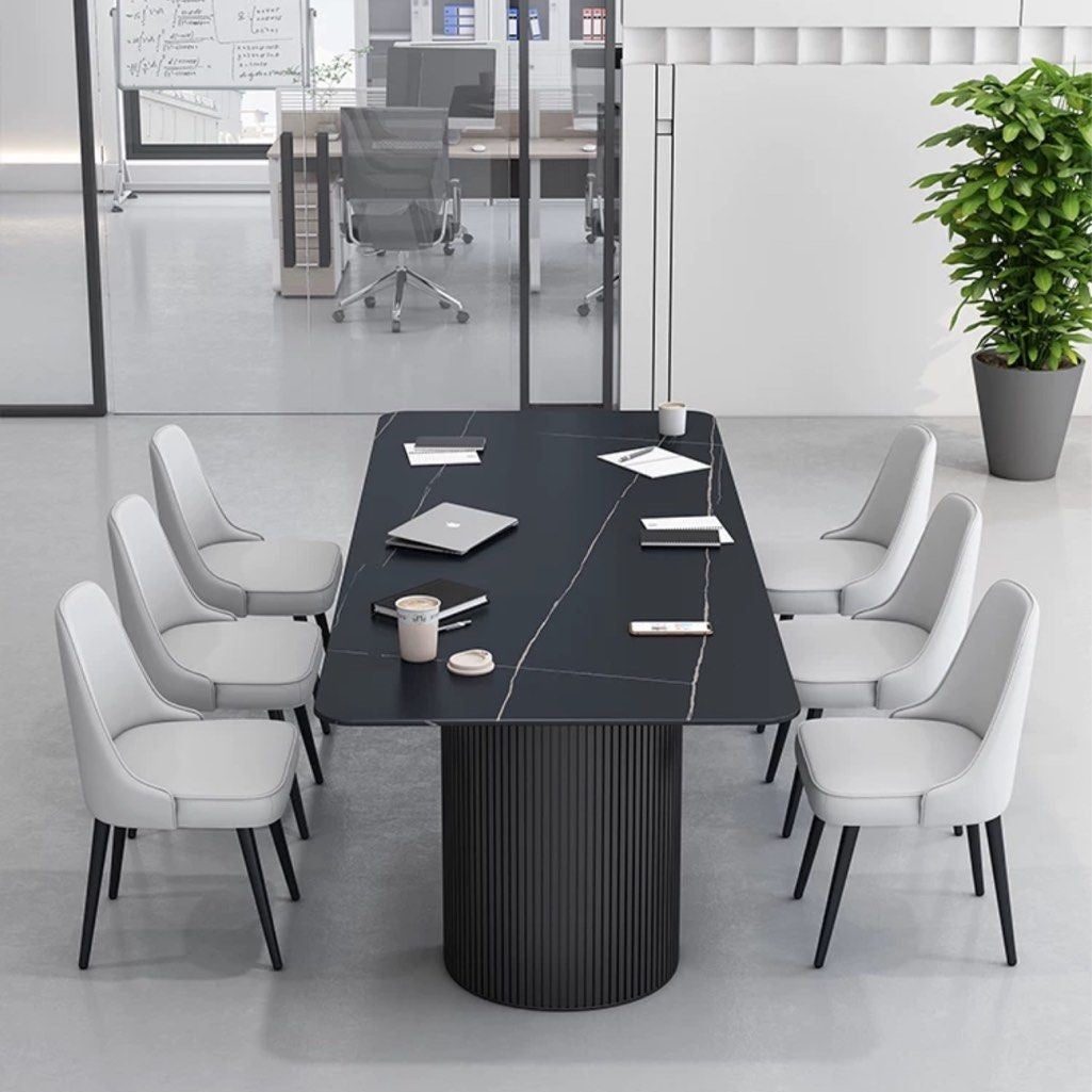 PHILLIP Modern Sintered Stone Office Table