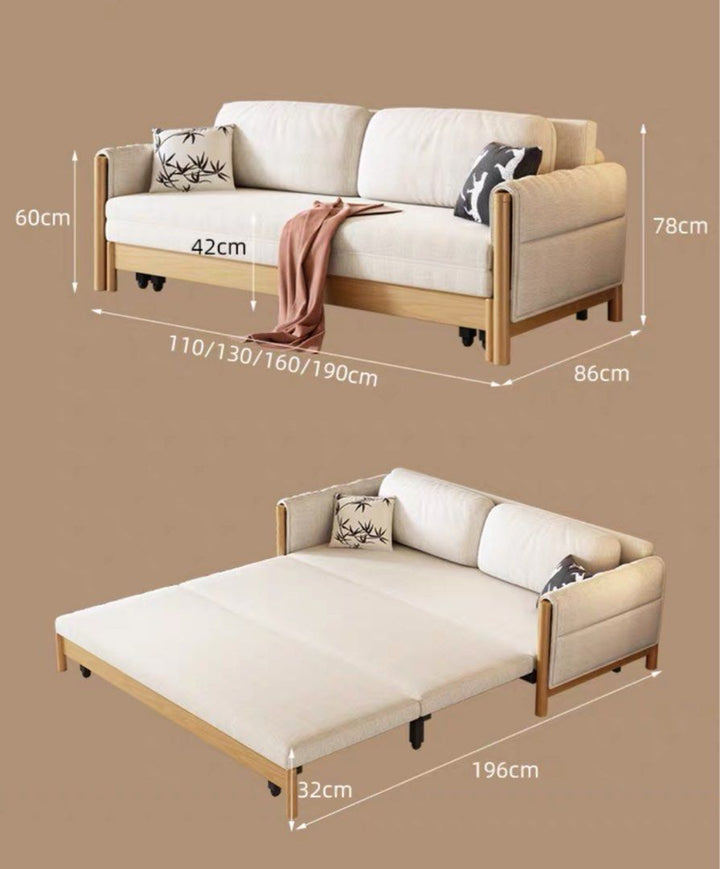 ZAYLEN Modern Storage Sofa Bed