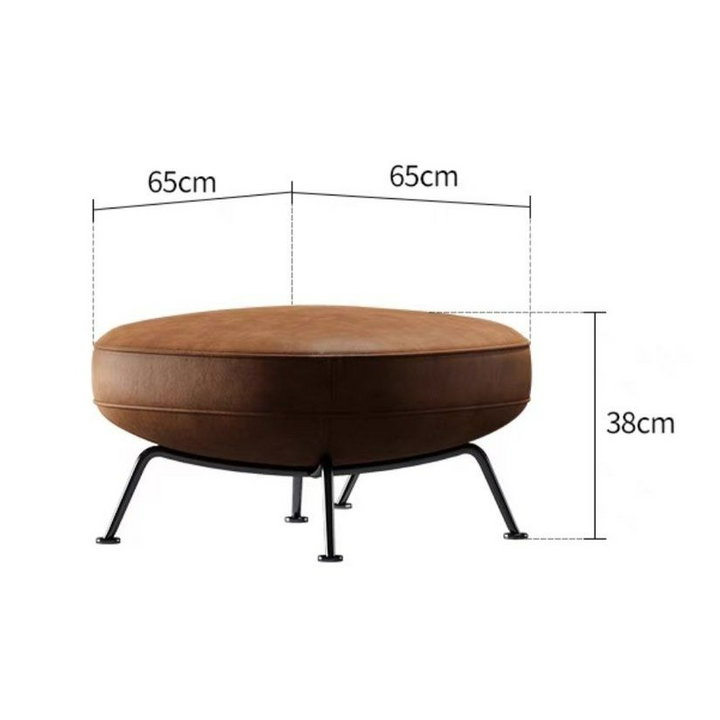 LUNA Modern Leather Leisure Chair