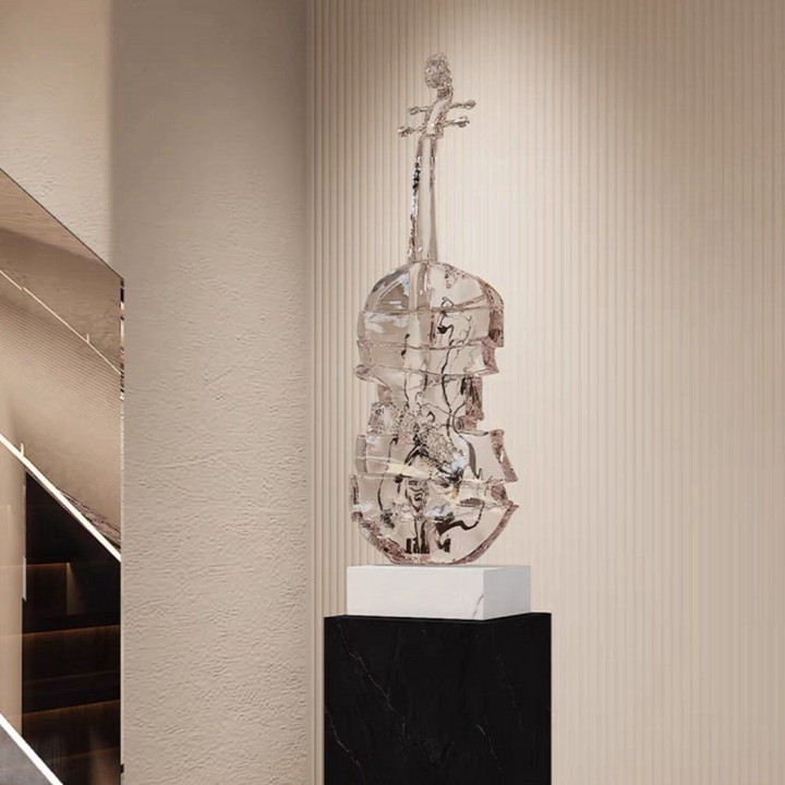 VONTA Modern Abstract Violin Sculpture