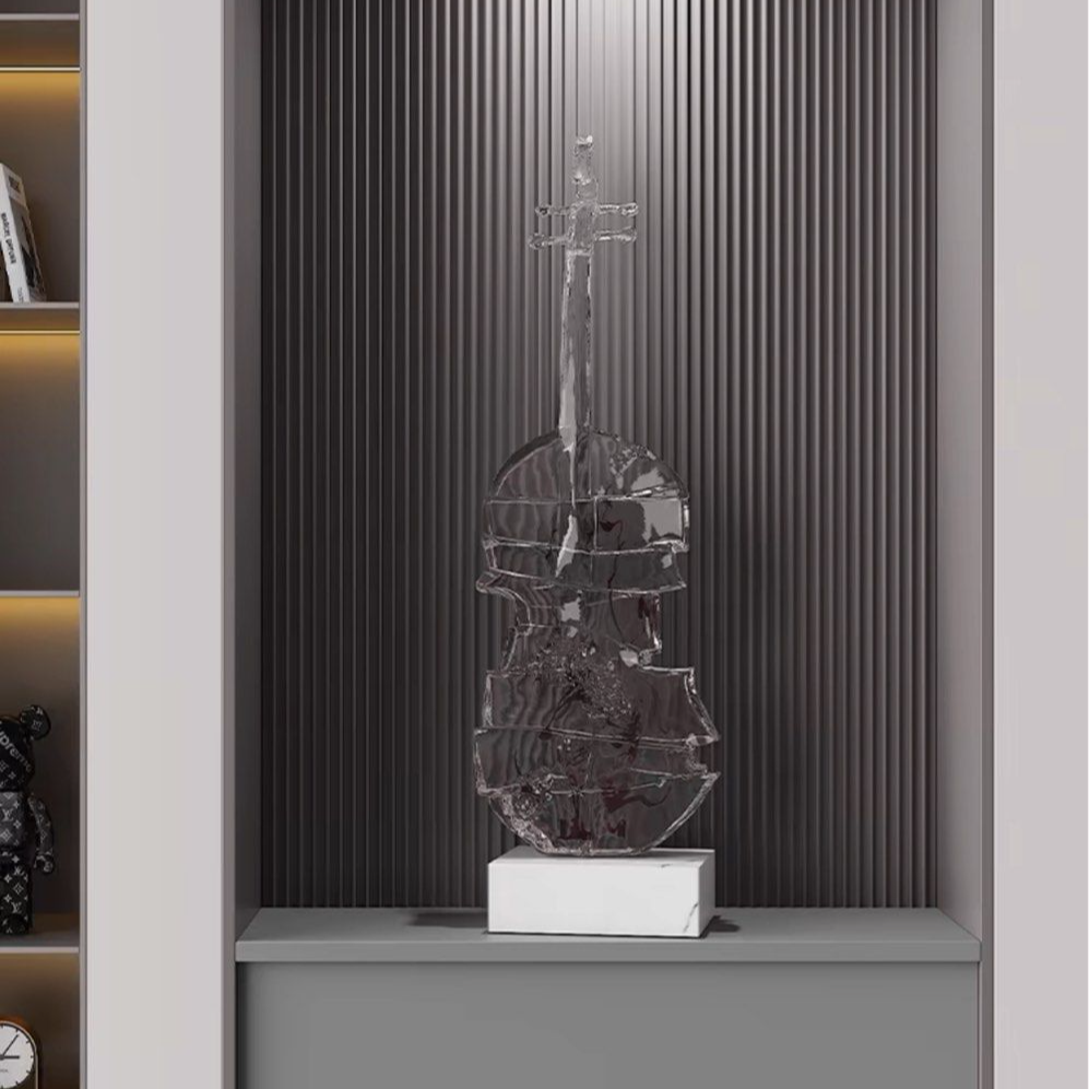 VONTA Modern Abstract Violin Sculpture
