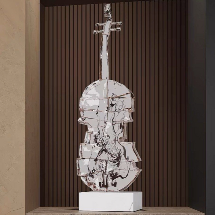 VONTA Modern Abstract Violin Sculpture