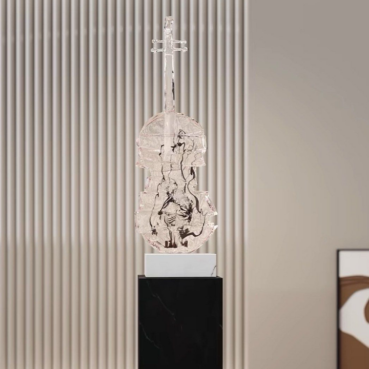 VONTA Modern Abstract Violin Sculpture