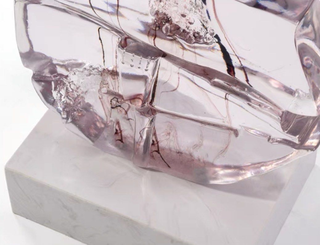 VONTA Modern Abstract Violin Sculpture