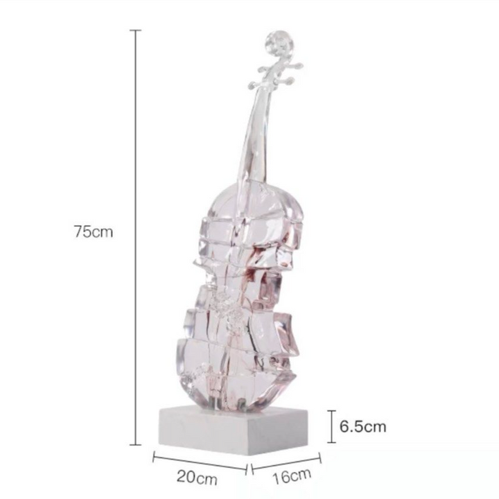 VONTA Modern Abstract Violin Sculpture